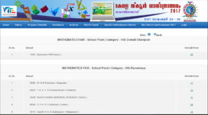 maths fair result
